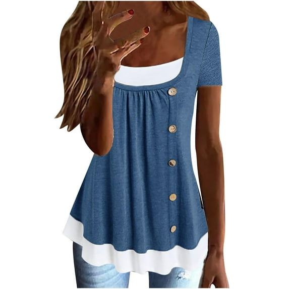 WXLWZYWL My Orders Floral Blouses for Womens Tops Dressy Casual Graphic Tees for Women Linen Shirts for Women Purple Tops for Women Plus Size Tunic Tops for Women Spaghetti Strap Tank Tops for Women