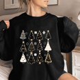 thumbnail image 1 of WXLWZYWL Oversized Christmas Sweatshirts for Women 2024 Ugly Christmas Sweaters Cute Reindeer Graphic Crewneck Pullover Tops, 1 of 4
