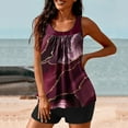 thumbnail image 1 of WXLWZYWL Plus Size Tankini Swimsuits - Women Two Piece Tankini Top with Shorts Flowy Swimsuit Bathing Suits, 1 of 6