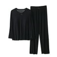 thumbnail image 1 of WXLWZYWL Summer Saving Clearance Sale Deals Pajama Sets for Women 2 Piece Outfits Lounge Sleepwear Short Sleeve Tops with Built in Bra Shorts Sets Comfort Soft Pjs Sets, 1 of 4
