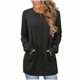thumbnail image 1 of WXLWZYWL Sweaters for Women Long Sleeve Knit Tops Crewneck Pullover Tunic or Tops to Wear with Leggings, 1 of 5