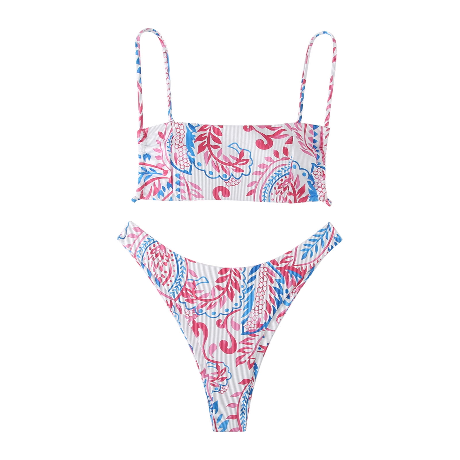 WXLWZYWL Swimsuit Clearance Sales Deals 2024 Plus Size Women's Print