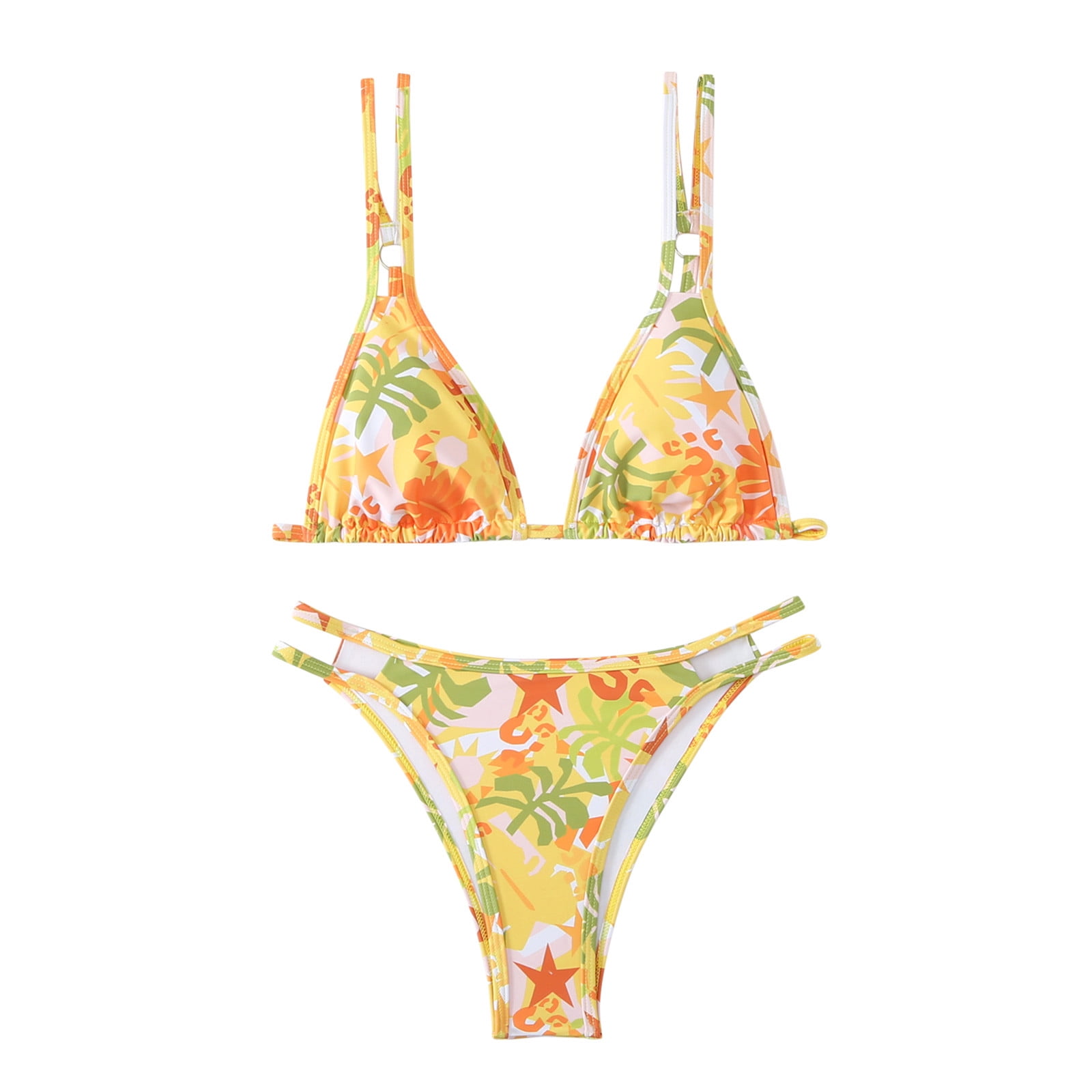 WXLWZYWL Swimsuit Clearance Sales Deals 2024 Plus Size Women's Print