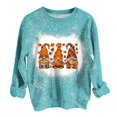 thumbnail image 1 of WXLWZYWL Trendy Sweatshirts For Women 2023 Woman Round Neck Long Sleeve T-Shirt Printing Loose Blouse Tops, 1 of 5