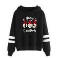 thumbnail image 1 of WXLWZYWL Trendy Sweatshirts For Women 2023 Women Casual Hooded Slim-Fit Christmas Printing Double Horizontal Coat, 1 of 2