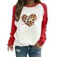 thumbnail image 1 of WXLWZYWL Trendy Sweatshirts For Women 2023 Women Long Sleeves Casual Valentine'S Day Printing Round Neck Sweatshirt Crewneck Pullover Tunic Tops, 1 of 5