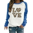 thumbnail image 1 of WXLWZYWL Trendy Sweatshirts For Women 2023 Women Long Sleeves Casual Valentine'S Day Printing Round Neck Sweatshirt Crewneck Pullover Tunic Tops, 1 of 5