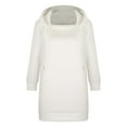 thumbnail image 1 of WXLWZYWL Trendy Sweatshirts For Women 2023 Women'S Casual Long Sleeve Ladies Solid Ladies Hollow Out Shoulder Hooded Sweatshirts Short Tops, 1 of 5