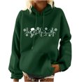 thumbnail image 1 of WXLWZYWL Trendy Sweatshirts For Women 2023 Women'S Printing Long Sleeve Pocket Pullover Shirt Blouse Hooded Sweatshirts, 1 of 5