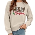 thumbnail image 1 of WXLWZYWL Trendy Sweatshirts For Women 2023 Women'S Pullover Christmas Sweater Women'S Autumn And Winter Plush Printed Sweatshirt, 1 of 6