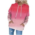 thumbnail image 1 of WXLWZYWL Trendy Sweatshirts For Women 2023 Women Stitching Three-Dimensional Pocket Cute Design Pullover sweatshirtshirt Tops, 1 of 5