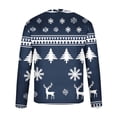 thumbnail image 1 of WXLWZYWL Ugly Christmas Sweater Light Up Funny Party Pullover Men Holiday Knit Pullover Matching Ugly Christmas Sweater Sweatshirts, 1 of 4