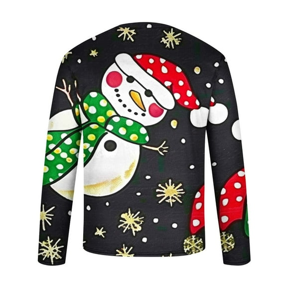 WXLWZYWL Ugly Christmas Sweater Light Up Funny Party Pullover Men Holiday Knit Pullover Matching Ugly Christmas Sweater Sweatshirts