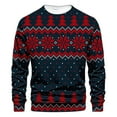 thumbnail image 1 of WXLWZYWL Ugly Mens T Shirts Funny Long Sleeve Christmas Tree Sweatshirt for Men Casual Xmas Holiday Sweatshirts Tops, 1 of 4