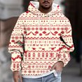 thumbnail image 1 of WXLWZYWL Winter Hooded Sweatshirt for Men Christmas Casual Tops Long Sleeve Classic Shirt Comfy Loose Fashion Pullover Shirts, 1 of 5