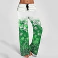 thumbnail image 1 of WXLWZYWL Women's Christmas Pajama Pants Comfy Pajamas Drawstring Stretch Print Long Wide Leg Pajama Pants Women Pajama Bottoms, 1 of 5