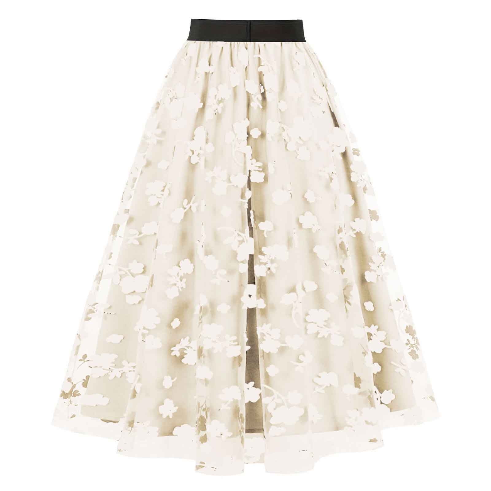 Timeless Elegance Midi Flare Skirt