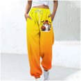 thumbnail image 1 of WXLWZYWL Women's Loose Sweatpants Cinch Bottom Comfortable Fleece High-Waisted Gradient Jogging Pants Gym Athletic Fit Lounge Trousers, 1 of 5