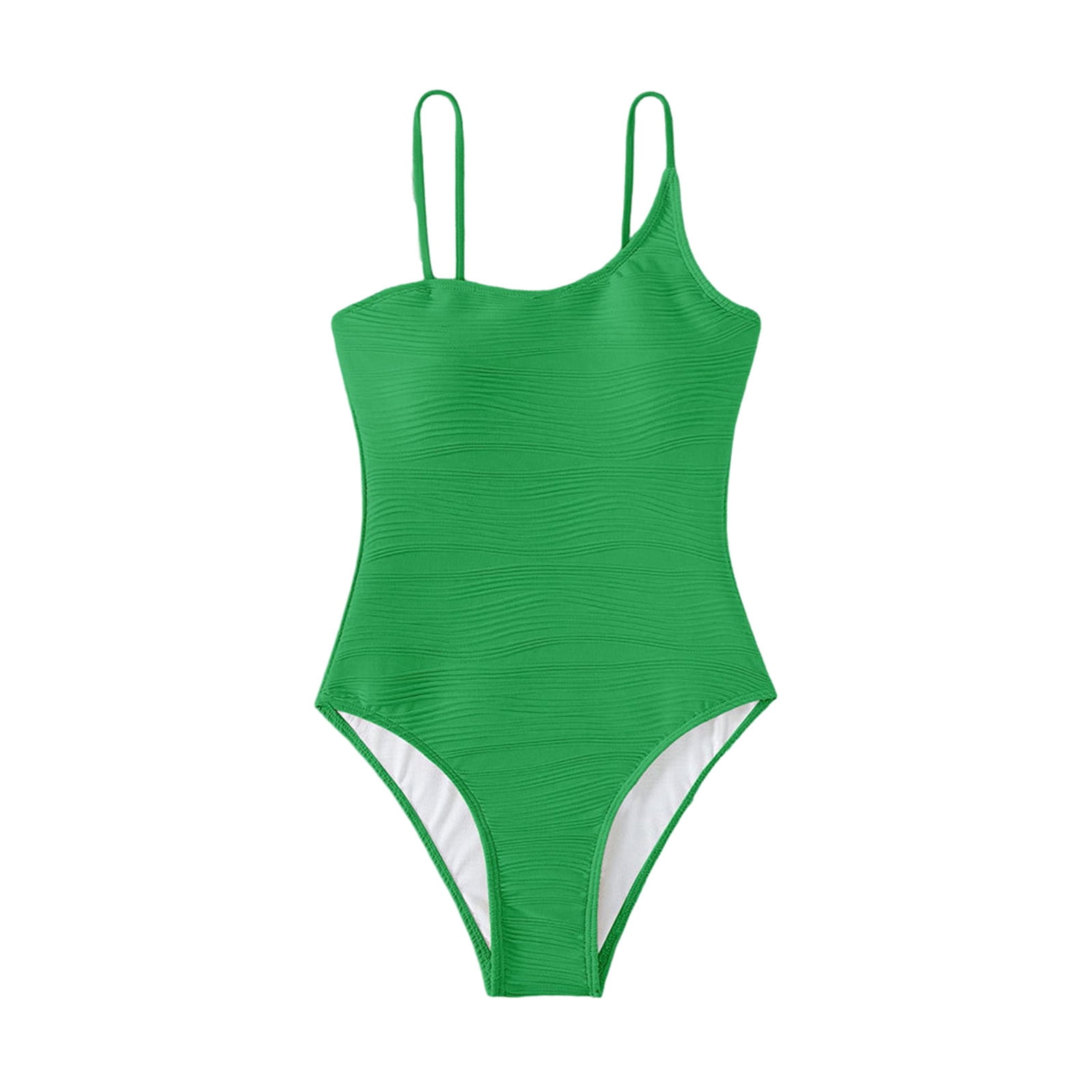 WXLWZYWL Women's Sexy One Piece Bathing Suits One Shoulder Swimsuits ...