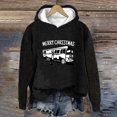 thumbnail image 1 of WXLWZYWL Women's Ugly Christmas Sweatshirt Crewneck Funny Graphic Printed Buffalo Plaid Reindeer Shirts Xmas Pullover Top, 1 of 3