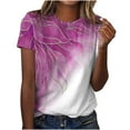 thumbnail image 1 of WXLWZYWL Womens Blouses and Tops Dressy Womens Summer Clothes Black Tank Top Women Womens Tees Loose Fit yellow blouses for women V Neck T Shirts Women My Order T Shirt Clearance Sale Cheap Shirts, 1 of 4