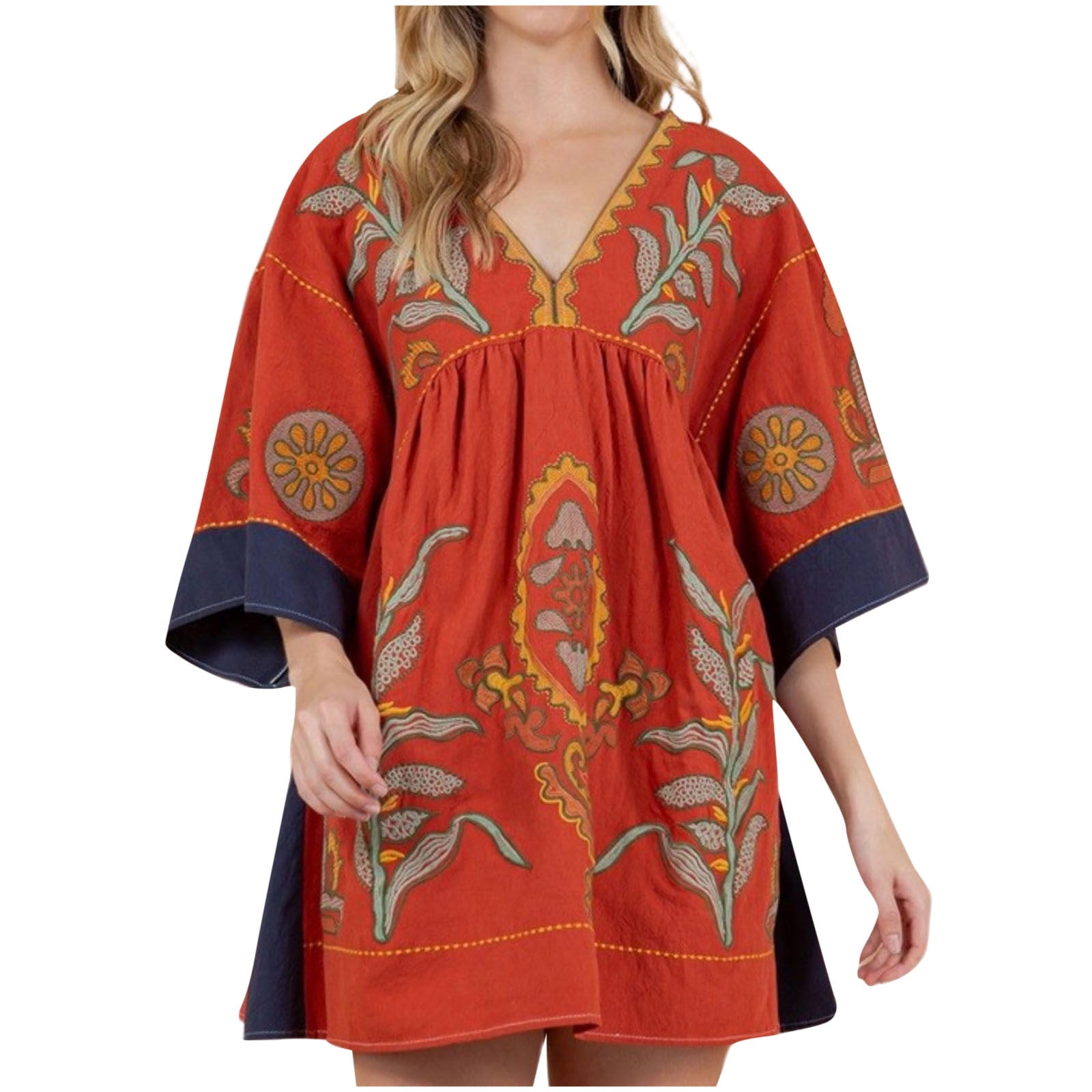 green emerald velvet dress Women's Linen Blend Dress for Summer travel & Vacation main image 0
