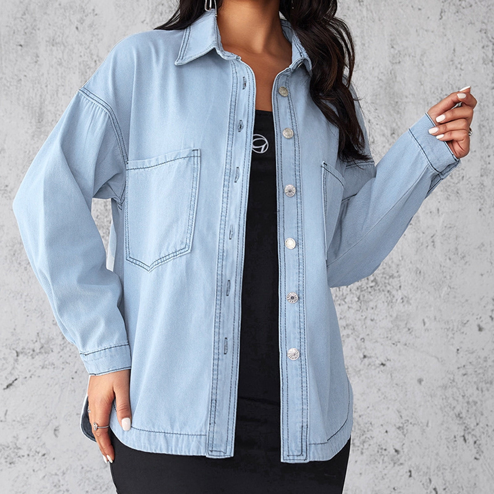 ジャケット・アウター vaultroom PEACEFUL DENIM SHIRT JACKET PEACEFUL DENIM SHIRT JACKET / WASH BLUE – VAULTROOM