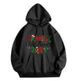 thumbnail image 1 of WXLWZYWL Womens Christmas Sweatshirts Cute Xmas Ugly 3D Graphic Print Sweaters Oversized Long Sleeve Round Neck Pullover Tops, 1 of 1