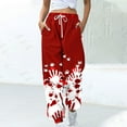 thumbnail image 1 of WXLWZYWL Womens Halloween Sweatpants Graphic Print Pants Drawstring Waist Joggers Casual Lounge Pants Athletic Workout Pants, 1 of 5