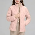 thumbnail image 1 of WXLWZYWL Womens Plus Size Lightweight Puffer Jacket Coats Warm Casual Fashion Long Sleeve Jackets, 1 of 6