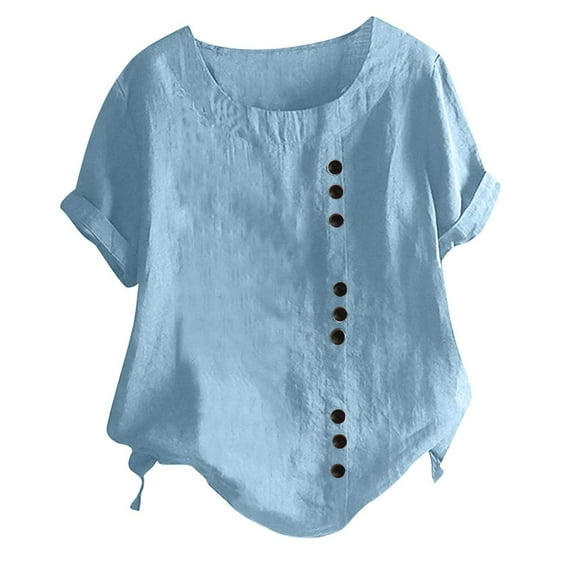 WXLWZYWL Womens Tops Button Up Shirt Women Western Graphic Tees for Women Fashion Vintage Blue Tees Black T Shirts for Women Sweater Tank Tops for Women T Shirt Cheap Shirts