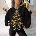 thumbnail image 1 of WXLWZYWL Womens Ugly Christmas Sweater Funny Sweatshirts Holiday 3D Print Trendy Cute Long Sleeve Pullover 2024 Loose Christmas Sweaters Pullover, 1 of 6