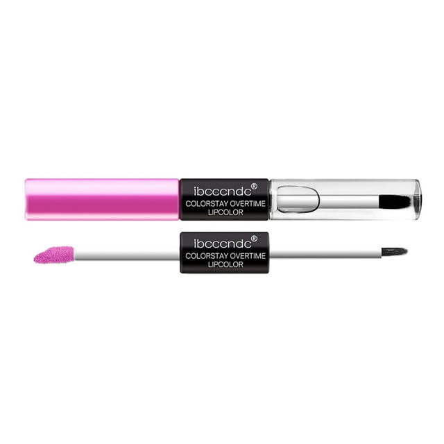 WXMZKDZ Dual Ended Longwearing Liquid Lipstick with Clear Lip Gloss ...