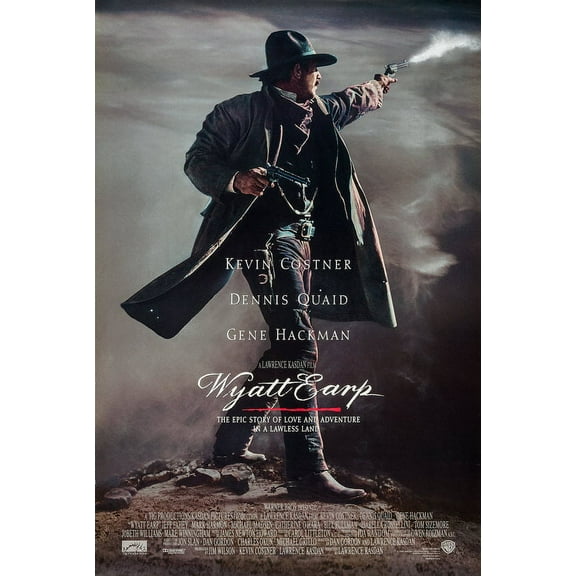 WYATT EARP (1994) Original Authentic Movie Poster