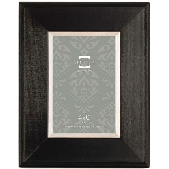 WYATT black wide-border frame from Prinz - 4x6