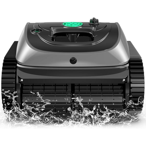 WYBOT C1 Cordless Robotic Pool Vacuum, Wall Climbing, Intelligent Route Planning, for Pools up to 1,614 Sq.ft