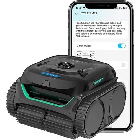 Wybot - C2 Robotic Pool Cleaner - Black