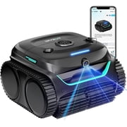 WYBOT C2 Vision AI-Powered Cordless Robotic Pool Cleaner, Visual Targeted Cleaning, 2152 Sq.Ft Coverage, 8 Smart App Modes