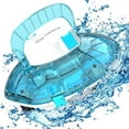 thumbnail interactive-video image 1 of WYBOT HJ1102P Cordless Robotic Pool Vacuum Cleaner, Effortless Cleaning for Flat Bottom Above Ground Pools, 1 of 10