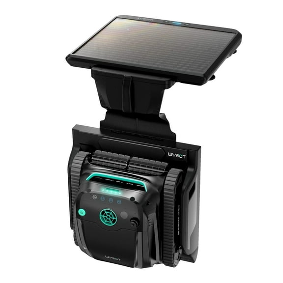 WYBOT S2 Solar with Solar-Powered Charging Dock Robotic Pool Cleaner