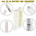 WYBXZ AAA to AA Battery box Converter Adapter Battery Size Converter