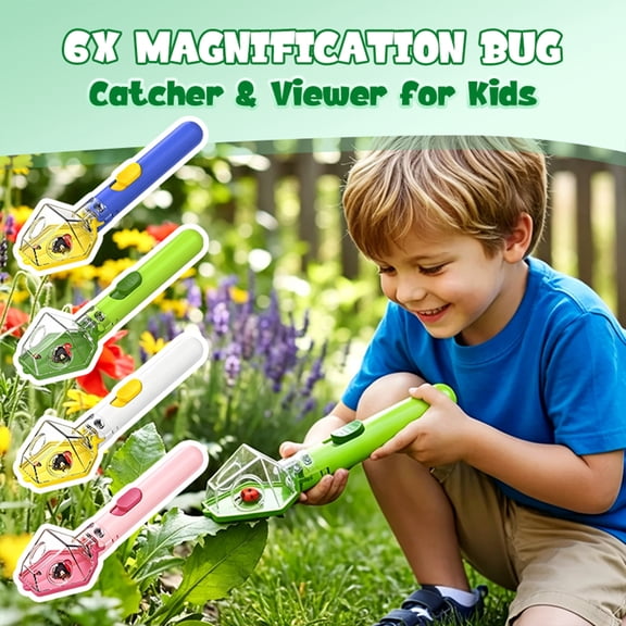 WYBXZ Bug Catcher for students – Insect Trap Kit with Magnifier Glass Style D, Graduation Gift for Nature Lover
