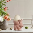 thumbnail image 1 of WYBXZ Ceramic Eggs Cup, Easter Bunny Porcelain Eggs Cup, Rabbits Ceramic Eggs Cup Desktop Home Decor, Cute Fresh Decorative Table Top Living Room Dining Room Tableware, 1 of 6