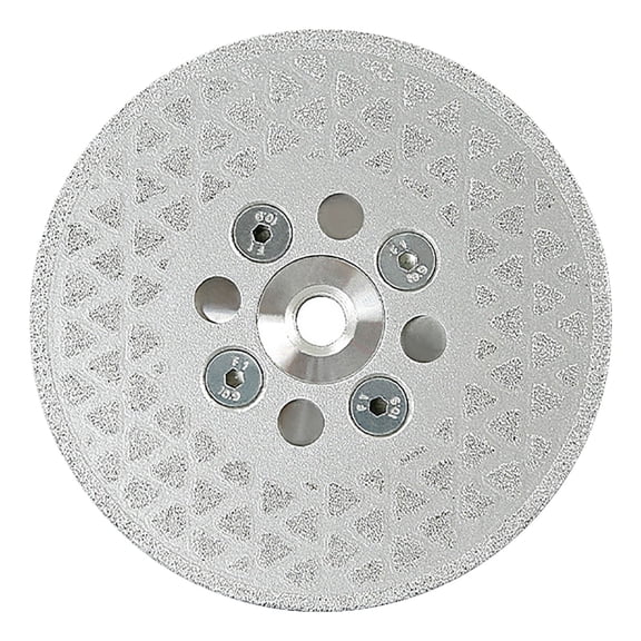 WYBXZ Diamond Cutting Grinding Disc, Double-sided Full Cutting Grinding Disc, for Grinding Beveling Shaping Rounding, Porcelain, Tile, Stone, Quartz