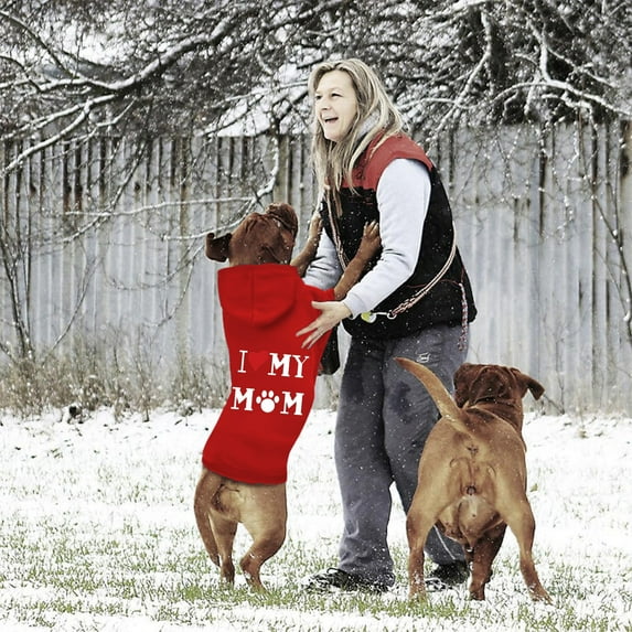 WYBXZ Dog Hoodie, Warm Soft Fall Winter Cold Comfort Dog Clothes Pet Coats, Solid Color Pet Winter Apparel, Pet Supplies Dog Clothes, for Small Medium Large Dogs,4XL