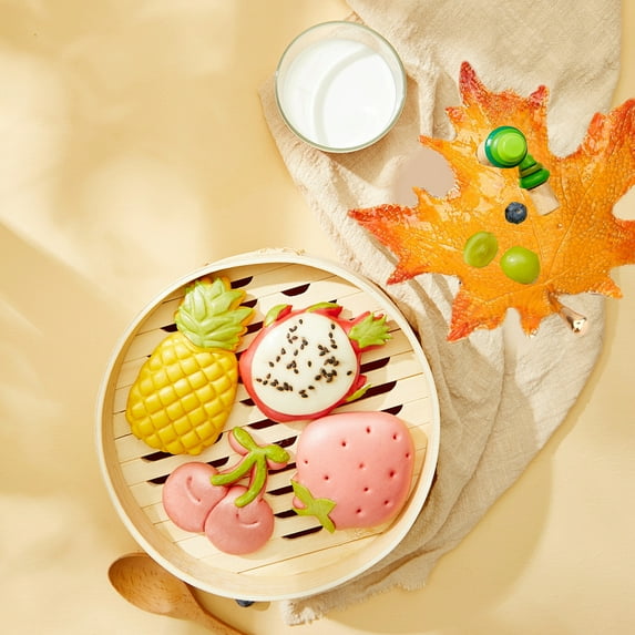 WYBXZ Fall Decor Jewelry Plates, Thanksgiving Maple Leaf Tray Ornaments, Leaf Shaped Metal Jewelry Tray, Fruit Tray Storage Tray Home Decor Dining Table
