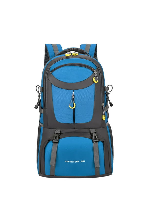 Large Capacity Outdoor Backpack, 2025 New Multi Functional Mountaineering Bag, Summer Large Capacity Waterproof Outdoor Hiking Backpack, Travel Load Reduction Backpack, 60L