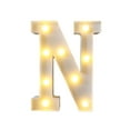 thumbnail image 1 of WYBXZ Letters Lights, Large Light Up Numbers, Battery Powered Decorative LED Letter Lights, for Wedding Birthday Party, Holiday Lamp or Home Bar Decoration, 1 of 6