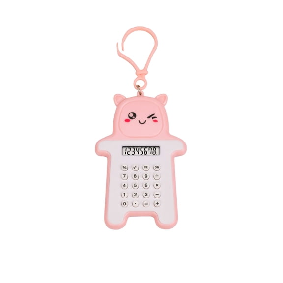 WYBXZ Mini Calculator, Keychain Portable Pocket Small Calculator, Suitable for Students at School and at Home