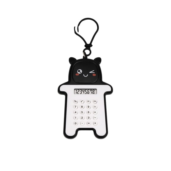 WYBXZ Mini Calculator, Keychain Portable Pocket Small Calculator, Suitable for Students at School and at Home